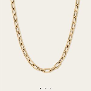 5.3mm Italian Chain Link Necklace 16" Length